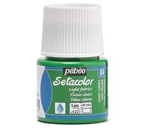 Pebeo Setacolor Light Fabric Paint 45-Milliliter Bottle, Lawn Green, 329-004