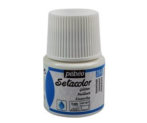 Pebeo Setacolor Light Glitter Fabric Paint 45-Milliliter Bottle, Diamond,Diamond