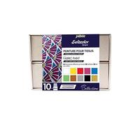 PEBEO Setacolor Opaque Collection Set, Assorted, 10X45ML,758481