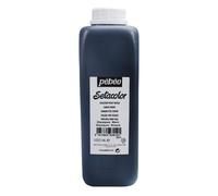 Pebeo Setacolor Opaque Fabric Paint 1-Liter Bottle, Black by Pebeo