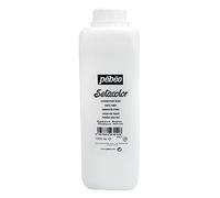 PEBEO Setacolor Opaque Fabric Paint 1-Liter Bottle, White