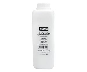 PEBEO Setacolor Opaque Fabric Paint 1-Liter Bottle, White