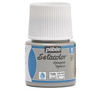 PEBEO Setacolor Opaque Fabric Paint 45-Milliliter Bottle, Grey,Grey, 295-091