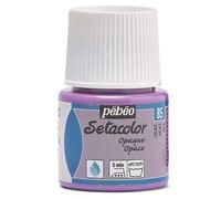 PEBEO Setacolor Opaque Fabric Paint 45-Milliliter Bottle, Lilac,Lilac, 295-085, Purple