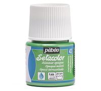 PEBEO Setacolor Opaque Fabric Paint 45-Milliliter Bottle, Shimmer Chlorophyll