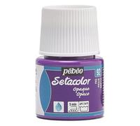 PEBEO Setacolor Opaque Fabric Paint Bottle,Fig,295-092,Purple,45-Milliliter