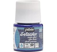 PEBEO Setacolor Suede Fabric Paint 45-Milliliter Bottle, Navy,Navy, 295308, Blue