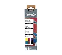 PEBEO Setasilk Initiation Set, Assorted, 20 ml (Pack of 6)