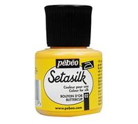 PEBEO Setasilk Silk Fabric Paint 45ml Bottle - Buttercup