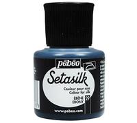 PEBEO Setasilk Silk Fabric Paint 45ml Bottle - Ebony
