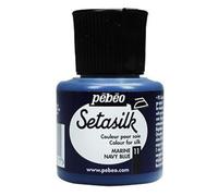 PEBEO Setasilk Silk Fabric Paint 45ml Bottle - Navy Blue