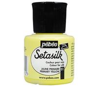 PEBEO Setasilk Silk Fabric Paint 45ml Bottle - Primary Yellow