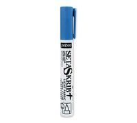 Pebeo SetaSkrib+ Fabric Felt Tip Marker, Light Blue