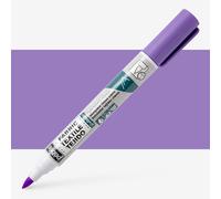 Pebeo : Setaskrib+ Fabric Marker Brush Tip : Fluorescent Violet (417)