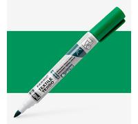 Pebeo : Setaskrib+ Fabric Marker Brush Tip : Green (410)