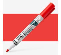 Pebeo : Setaskrib+ Fabric Marker Brush Tip : Red (404)