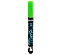 Pebeo Setaskrib+ Opaque Bold Tip Fabric Marking Pens, 4mm, Light Green