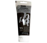 Pebeo Studio Acrylic 3.4 fl oz (100 ml) 73 Ivory Black Hue