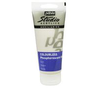 Pebeo Studio Acrylic Phosphorescent Glow in the Dark Colour Gel Paint 100ml