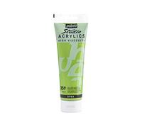 Pébéo - Studio Acrylics Fine Acrylic - Acrylic Paint - Iridescent Acrylic - Iridescent Green-Yellow, 250 ml