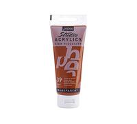Pébéo - Studio Acrylics Fine Acrylic - Acrylic Paint - Red Acrylic - Venice Red, 100 ml