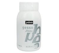 Pebeo Studio Gesso Primer White - 250ml, 500ml, 1 Litre, 4 Litre
