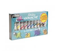 Pebeo Studio Gouache Art & Craft Intro Paint Set 10 x 20 ml