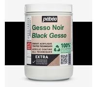 Pebeo : Studio Green : Black Gesso : 945ml