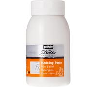 PEBEO Studio Modelling Paste 1 Litre White Acrylic Medium for Artists
