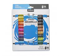 Pebeo Studio Watercolour Paint Set 24 x 12ml , Assorted Colours