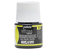 Pebeo - Transparent Glass Paint Vitrea 160°C - Ink Black - 45 ML