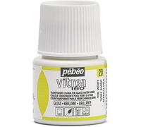 PEBEO - Transparent Glass Paint Vitrea 160°C - Veil White - 45 ML