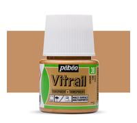 Pebeo Vitrail Stained Glass Effect Glass Paint 45-Milliliter Bottle, Gold,Gold, 050-038