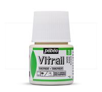 Pebeo 050-020 Vitrail Stained Glass Effect Glass Paint 45-Milliliter Bottle, White