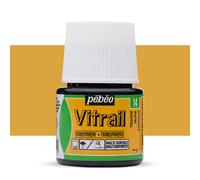 Pebeo Vitrail Stained Glass Effect Glass Paint 45-Milliliter Bottle, Yellow,Yellow, 050-014