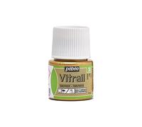 Pebeo Vitrail Stained Glass Effect Glass Paint 45-Milliliter Bottle, Gold,Gold, 050-038