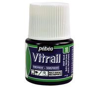 Pebeo Vitrail Stained Glass Effect Glass Paint 45-Millilitre Bottle, Deep Blue