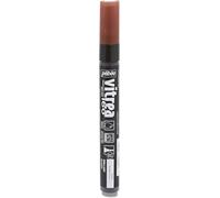 Pebeo Vitrea 160-Glass Paint Glossy Marker, Amber