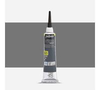 Pebeo Vitrea 160 Glass Paint Outliner 20-Milliliter Tube, Pewter,Pewter