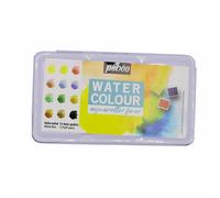 Pebeo watercolour pocket 12 Half Pans set