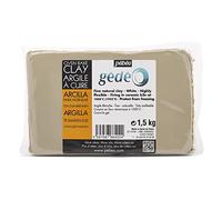 Pébéo White Firing Clay - 1.5 KG, Ideal for Sculpture - Fired Clay Pottery