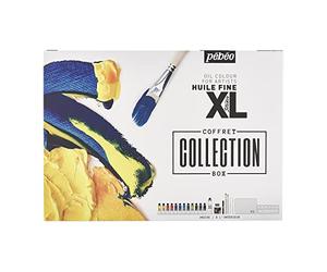 Pebeo XL FINE Oil Paints Collection, Mixed, 39.5x28.2x4.9cm, 920113