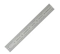PEC Tools 6" x 150mm Machinist Metal Ruler, 0.035" Thick X 1" Wide, Stainless Steel Ruler, Measurement Accuracy 1/32",1/64", 0.5mm, 1mm, Made in USA