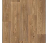 Pecan Oak Dark Brown 2.8mm Vinyl Flooring Wood Effect Plank For Home, Office & Heavy Commercial-6M(19'8") X 4M(13'1")-24M²