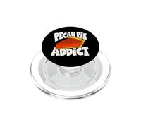 Pecan Pie Minimalist Badge Patch PopSockets PopGrip for MagSafe