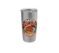 Pecan Pie Or Silence Dessert Stainless Steel Insulated Tumbler