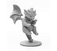 Pechetruite 1 x FLYING ROCKY MINI DRAGON - Reaper Bones miniature role playing and war game - 77919