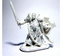 Pechetruite 1 x JURDEN HALF ORC PALADIN - Reaper Bones miniature role playing and war game - 77438