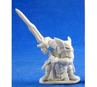 Pechetruite 1 x LOGRIM BATTLEFURY PALADIN DWARF - Reaper Bones miniature role playing and war game - 77397