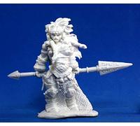 Pechetruite 1 x VANJA FIRE GIANT QUEEN - Reaper Bones miniature role playing and war game - 77100
